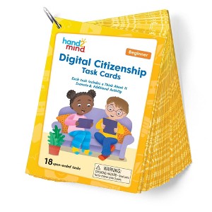 Hand2Mind Hands-On Digital Citizenship Beginner Task Cards - 1 of 4