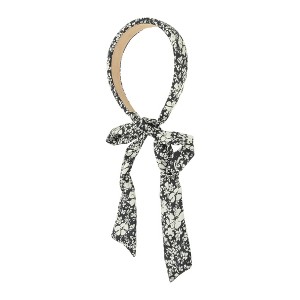 Unique Bargains Women's Polkadot Ribbon Headband 1 Pc - 1 of 4