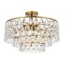 Elegant Lighting Mila 20 inch flush mount in brass - 3 of 4