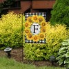 Briarwood Lane Sunflowers Monogram F Garden Flag 18" x 12.5" - image 4 of 4