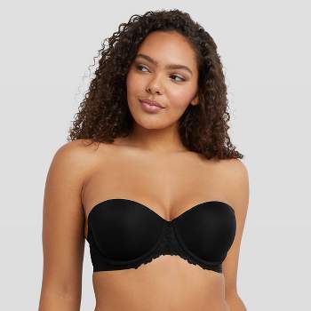 All.you. Lively Women's No Wire Strapless Bra - Jet Black 38b : Target