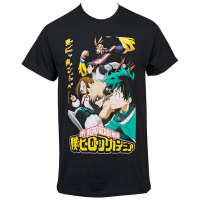 Mens My Hero Academia Plus Ultra Group T-Shirt