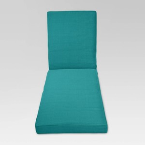 Belvedere Replacement Outdoor Chaise Lounge Cushion - Turquoise - Threshold