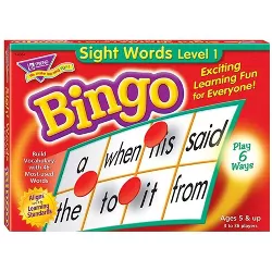 Trend Enterprises Sight Words Bingo Game