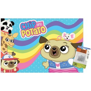 Trends International Chip and Potato - Rainbow Unframed Wall Poster Prints - 1 of 4