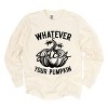 Simply Sage Market Retro Whatever Spices Your Pumpkin Garment Dyed Long Sleeve - 2 of 4