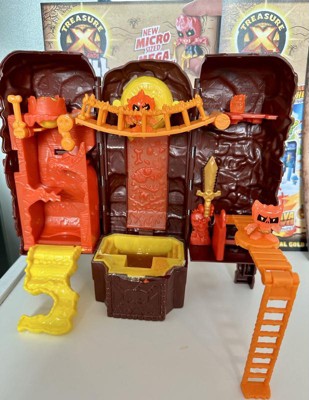 Treasure X Lost Lands Skull Island Swamp, Frost & Lava Towers Micro Playset  AdventureFun Toy review! 