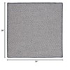 Colonial Mills Outdoor Houndstooth Tweed Braided Rug, Navy 3' square, Square Shape - 2 of 3