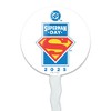 Superman Day 2025 Logo Cupcake Picks Toppers Decoration Set of 6 - 2 of 4