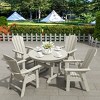 WestinTrends Outdoor Patio Adirondack Dining Chair Weather Resistant - 2 of 4