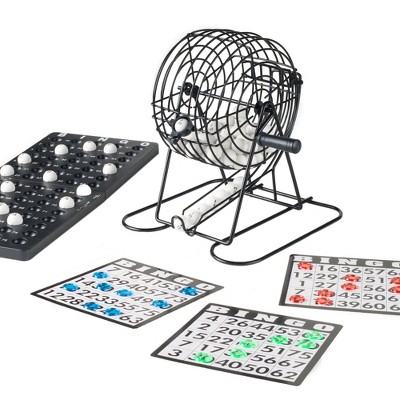 Toy Time Complete Bingo Set With Tumbler Cage and Accessories