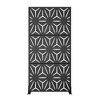 Dovelina Metal Privacy Screen Free Standing 6 ft. H x 3 ft. - 2 of 4