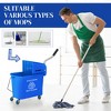 Dexmalle Mop Bucket with Wringer on Wheels for Floor Cleaning - 3 of 4