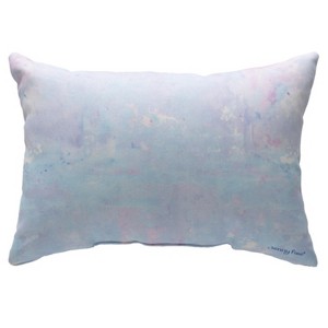 Manual Woodworkers & Weavers Marine Life Decorative Pillow – Sea Creatures Coastal Accent 18x13 inch - 1 of 3