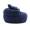 Anybear Chenille Sponge Single Sofa, Fluffy Modern Sleeper Chair for Living room, Bedroom, No Assembly Required - 3 of 4