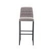 2pcs/set High Bar Stool Chairs With Solid Wood LegsPU Leather Upholstered Barstools 265lbs Max Weighing Capacity For Kitchen Island Bar Livingroom - 3 of 4