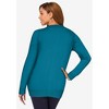 Jessica London Women's Plus Size Fine Gauge Cardigan - 3 of 4