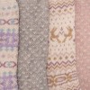 MUK LUKS Women's 4 Pack Holiday Boot Socks - 3 of 3
