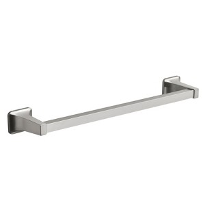 OakBrook Brushed Nickel Towel Bar 18 in. L Die Cast Zinc - 1 of 1