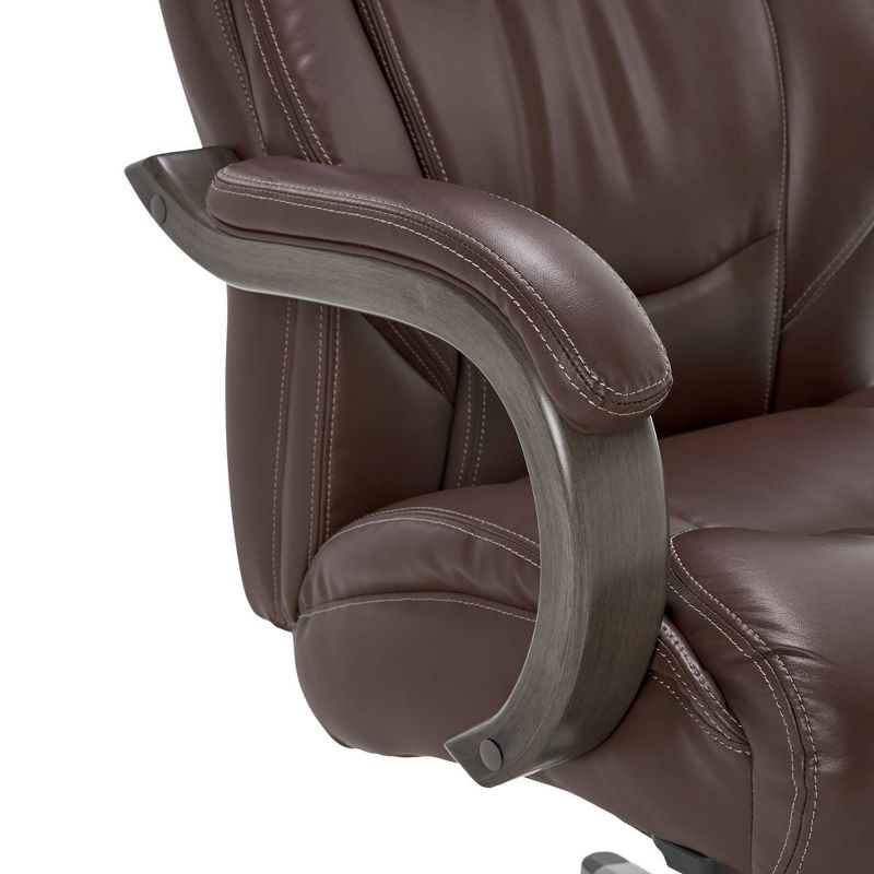 Delano Big & Tall Bonded Leather Executive Office Chair - La-Z-Boy, 6 of 18