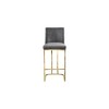 Meridian Furniture,Heidi Velvet Stool - 3 of 4