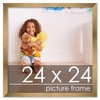 PosterPalooza | 24x24 Wood Frame with UV Acrylic, 6 Finishes: Black, White, Bronze, Silver, Wood, Mahogany - 2 of 4