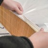 WeThinkStorage 60L Folding Fabric Underbed Storage with Lid and Handle Ivory Natural Bamboo - 3 of 4