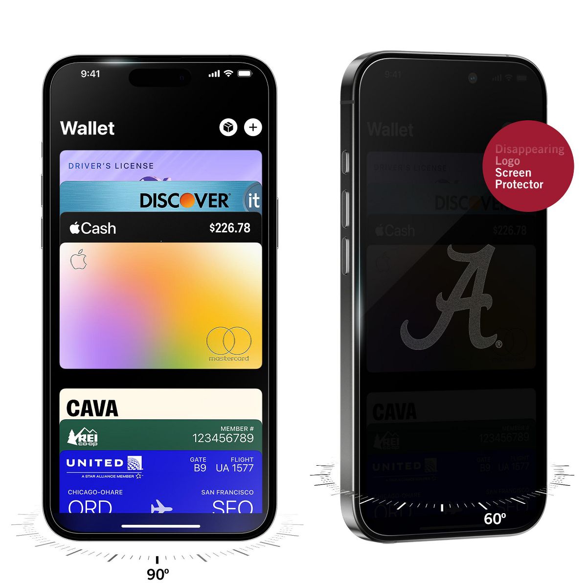 Screen Skinz Alabama Crimson Tide Privacy Screen Protector - thumbnail 3