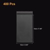 Unique Bargains Self-Sealing Water Resistant Cello Poly Bags for Packing Cookies 400 Pcs - 2 of 4