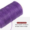 Unique Bargains Wear-Resistant Polyester Embroidery Waxed Thread with Needles - 4 of 4