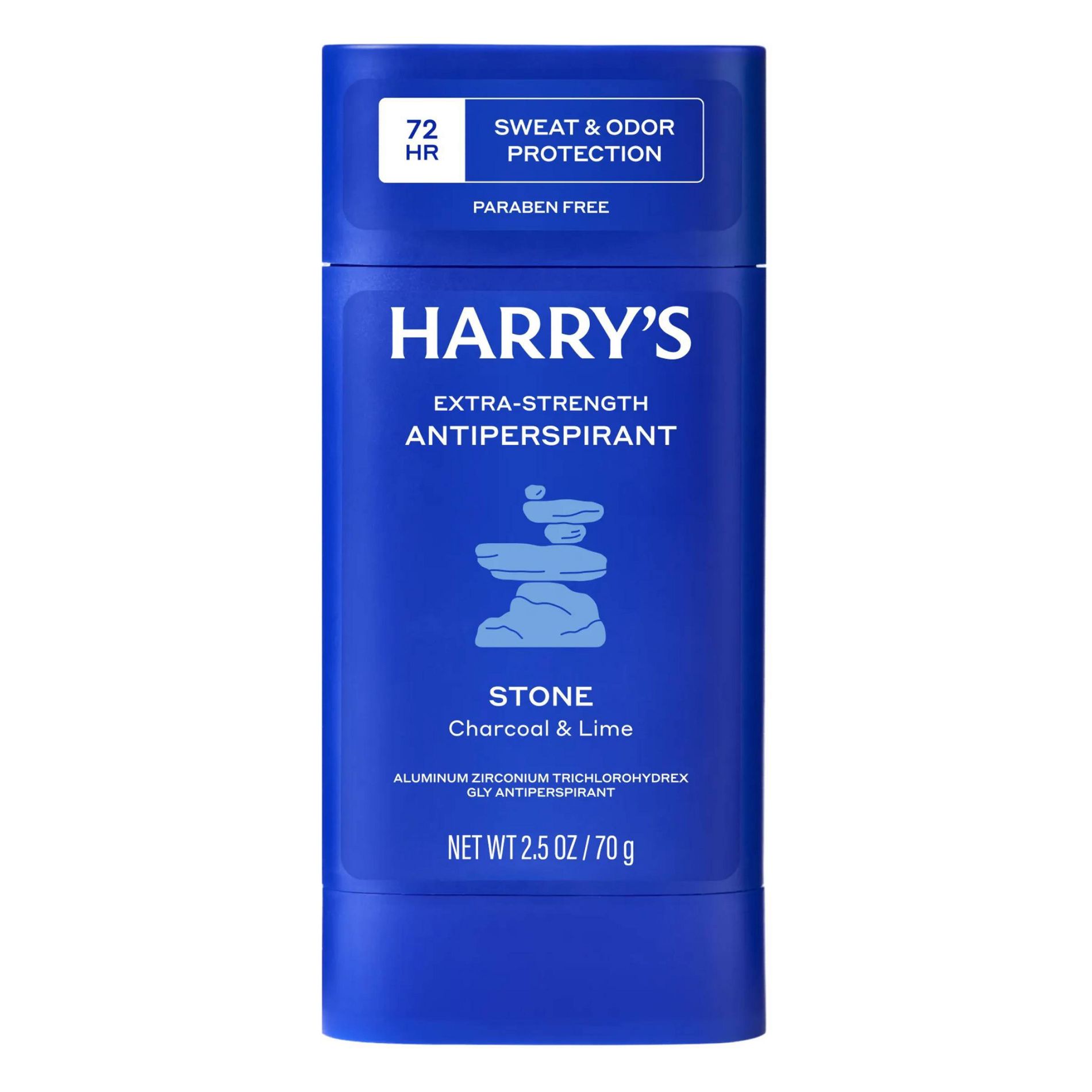 Harry's Extra-Strength Solid Antiperspirant & Deodorant for Men Stone - 2.5oz