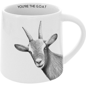 Pavilion Gift Company - G.O.A.T - 17 oz Mug - Drinkware - 1 of 4