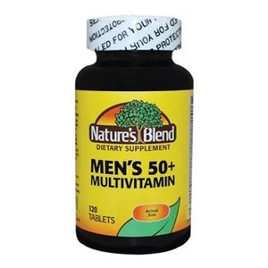 Nature`s Blend Men`s 50+ Multivitamin Tabs - 120 Ct - 1 of 1