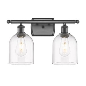 Bella - 2 Light Bath Vanity In Industrial Style-10.5 Inches Tall and 15.5 Inches Wide - 1 of 1