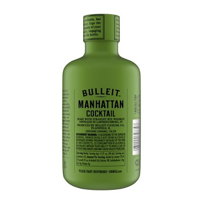 Bulleit Bourbon Manhattan Ready To Drink - 375ml Bottle