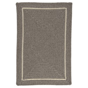Shear Natural Braided Accent Rug - Rockport Gray - (2