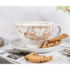Silver Buffalo Harry Potter Grim 12-Ounce Ceramic Teacup and Saucer Set - 4 of 4