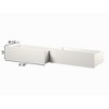 AFI Furnishings Urban Bed Drawers Twin-Full White - 2 of 4