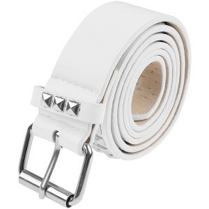 INSPIRE CHIC Women's Square Beads Rivets Inlay Punk Style Decorative Belt for Dresses Skirt - 1 of 4