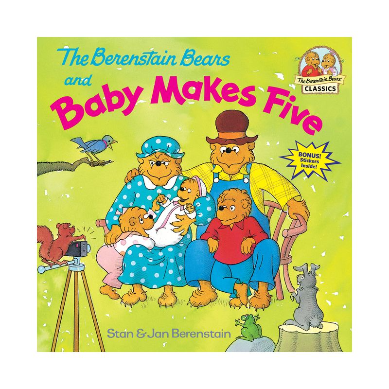 The Berenstain Bears and Baby Makes Five - (First Time Books(r)) by  Stan Berenstain & Jan Berenstain (Paperback), 1 of 2