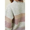 Women's Colored Block Sweater - mystree - 3 of 3
