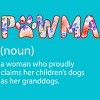 Men's Design By Humans Grandmother Loves Grandogs Pawma By littlesenh1 T-Shirt - 2 of 2