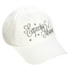 Harry Potter Expecto Patronum Embroidered White Traditional Adjustable Hat - 3 of 4