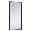 Elegant Lighting Metal frame rectangle mirror 20 inch in Black - 3 of 4