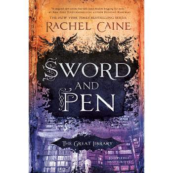 Sword and Pen - (Great Library) by  Rachel Caine (Paperback)