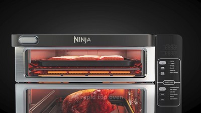 Ninja DCT402BK 13-in-1 Double Oven with FlexDoor, FlavorSeal & Smart F -  Jolinne