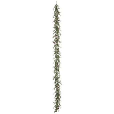 Sullivans Artificial Mini Leaf with Berries Garland 72"L Green - image 1 of 2