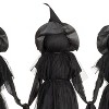 Evergreen Evergreen 52"H Lighted Halloween Witch Stakes, Set of 3 for Garden Lawn or Patio - 4 of 4