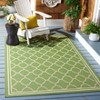 Courtyard CY6918 UV & Stain Resistant Non-Shedding Power Loomed Indoor/Outdoor Rugs - Safavieh - 2 of 4