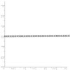 Black Bow Jewelry 1.9mm 14k White Gold Solid Classic Box Chain Bracelet, 7 Inch - 4 of 4